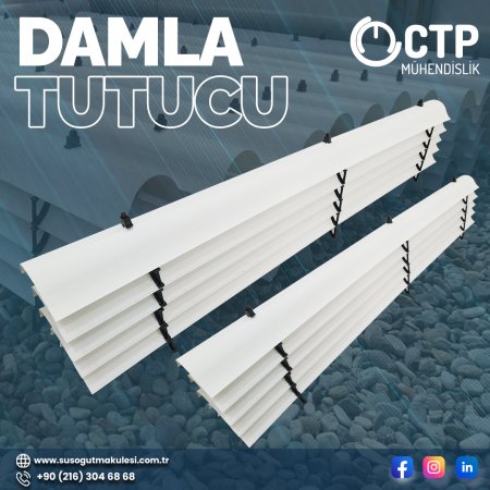 damla tutucu, damla tutucular, so�utma kulesi damla tutucular�,damla tutucu nedir,pvc damla tutucu